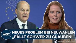 AMPEL-AUS: Auch das noch! Neues Problem bei früheren Termin für Neuwahlen! Was kommt nun?