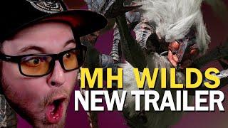 NEW MONSTER REVELAED! New Monster Hunter Wilds Trailer Reaction!