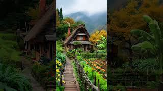 Cozy Old Home in the Middle of Nature ��️ #oldhome #mountains #trending #beauty