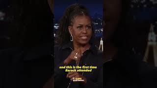 Michelle Obama tells Funny Stories with Jimmy Fallon#shorts #jimmyfallon #michelleobama