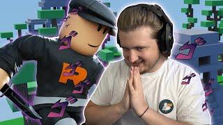 Purplecliffe Summons His Stand in Roblox