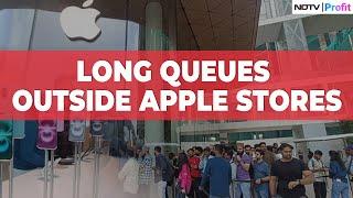 iPhone 16 Series Sale Kicks Off In India: Fans Wait In Long Queues For Hours Outside Apple Store