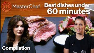 Best Dishes You Can Make In Under An Hour | MasterChef Australia | MasterChef World