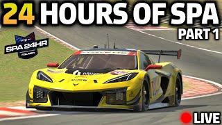 iRacing Special Event: 24 Hours Of Spa (Part 1)