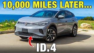 10,000 Miles in the 2021 Volkswagen ID.4 | 2021 VW ID.4 Long Term-Test Update | The Good & the Bad