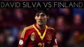 David Silva vs Finland (H) 2014 World Cup Qualification HD