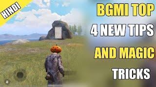 BGMI TOP 4 NEW MAGIC TIPS AND TRICKS || SUNIL GAMER