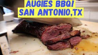 TOP 3! San Antonio BBQ restaurants!  Augie's BBQ