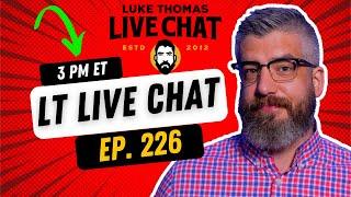 Luke Thomas LIVE | Belal is OUT, Pereira in? | Topuria vs Makhachev | Live Chat, ep. 226