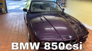 BMW 850csi - An alternative investment and lots of fun too!