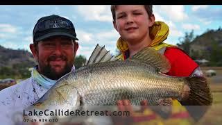 Camping and Cabins accommodation at Callide Dam near Biloela