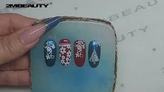 Nyomdalemez 08 - Stamping Nail Art by 2MBEAUTY