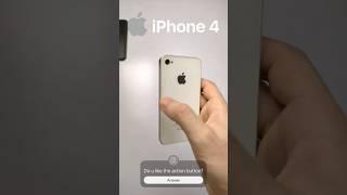 Do u remember the iPhone 4 design? #tech #apple #iphone #iphone4 #silentswitch #actionbutton #shorts