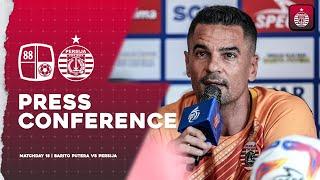 Carlos Peña: Jaga Momentum Positif Lawan Barito Putera | Pre-Match Press Conference