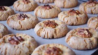 This cookie just melts in your mouth! Quick walnut cookies!