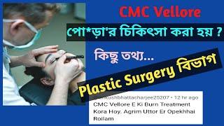 Plastic Surgery Department Of CMC Vellore | CMC Vellore Hospital | W For Wellness