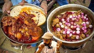 Rajasthan की ये UNIQUE MUTTON RECIPE  कभी खाई है? (दो प्याज़ लाल मिर्च️) | Jaipur Food Tour