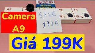 SALE GIÁ SỐC #199k #199k Camera Mini Không Dây A9 Wifi Xem Trực Tiếp Trên Điện Thoại