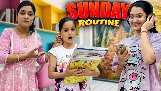 Sunday Morning-Night Routine  | Relaxation, Study Balance and more | Cute Sisters