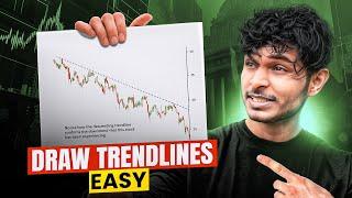 Best Way to Draw Trendlines & SnR levels | Trade with Purab