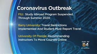 South Florida Universities Give Update On Coronavirus Plans