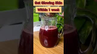 Get Healthy  and Glowing Skin/beetroot juice/beetroot juice for skin whitening#shorts #shortviral