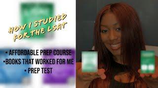 How I studied for the LSAT | AFFORDABLE prep class | Best LSAT prep books | LSAT practice test hack