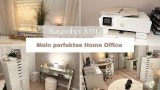 Roomtour durch mein perfektes Home Office  November 2024  | Michèle Schmidt