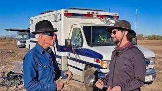 Inside His $8K Ambulance Tiny Home – Better Than a Van?
