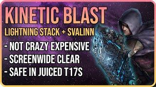 CRUSHING T17 Juiced Maps - Kinetic Blast Trickster Build Guide 3.25