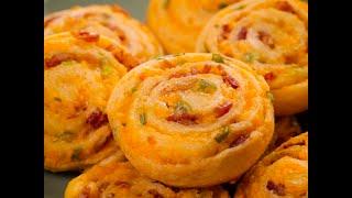 Bacon Cheddar Pinwheels