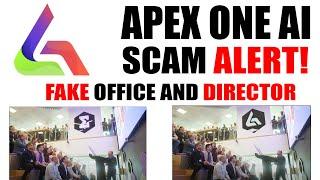 Apex One AI - Scam Alert! Fake Office Opening, Director not real