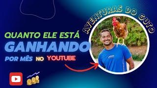 Quanto ganha o canal AVENTURAS DO GUTO em 2025 no Youtube