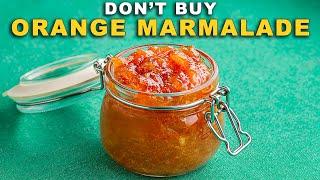 Easy ORANGE MARMALADE Recipe