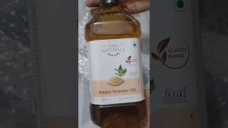 Sesame Oil Unboxing #sesame #oil #health #nutrition #diet #life #cooking #food #unboxing #shorts