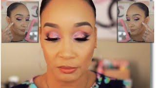 Sparkly Mauve Eyeshadow Tutorial | Michelle Lynn