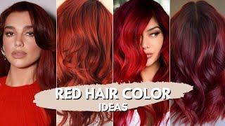 28 Hottest Red Hair Color Ideas