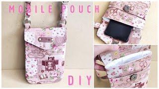 DIY Mobile Pouch Tutorial | How To Make Mini Pouch