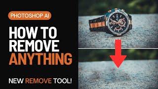 Photoshop A.I. - NEW Remove Tool - Remove Any Object Or Person In SECONDS!