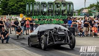 47 SMALL TIRE cars BATTLE for OVER $10,000 at UNCAGED!!!