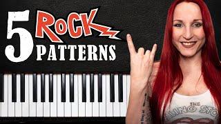 5 Amazing ROCK Keyboard Patterns