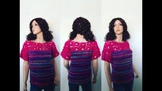 How to Crochet a Blouse Pattern #621│by ThePatternFamily