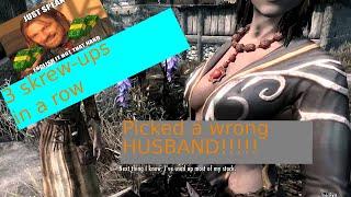 Trying to speak english in Skyrim Let's play #3 SCREWED UP