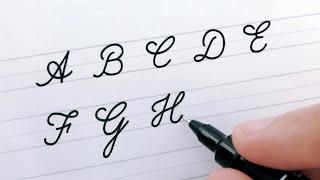 Cursive Writing - Letters (A to Z) | For Beginners + Worksheets to Improve Handwriting