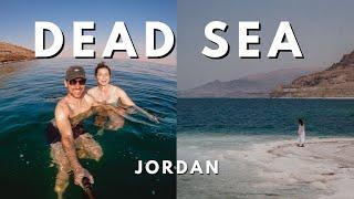 WHATS THE DEAD SEA REALLY LIKE? // Dead Sea to Wadi Mujib Jordan