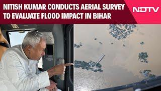 Bihar Floods Latest | Nitish Kumar Conducts Aerial Survey To Evaluate Flood Impact In Bihar