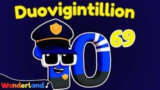 Wonderland Songs: Duovigintillion The Brave Policeman | Kids Songs