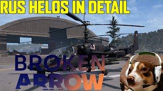 Detailed look at Russian Helicopter Tab in the Broken Arrow Beta