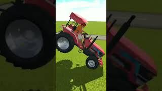 #viral_game indiyan hevi tecatar draivar ki pavarful parfarmens hevi stunts #tractergame #shortvideo