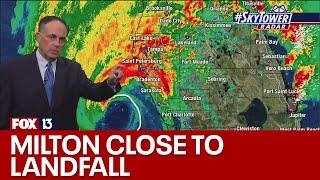 Hurricane Milton getting closer to landfall